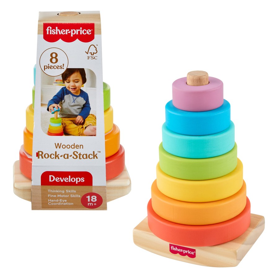 Wooden Rock-a-Stack